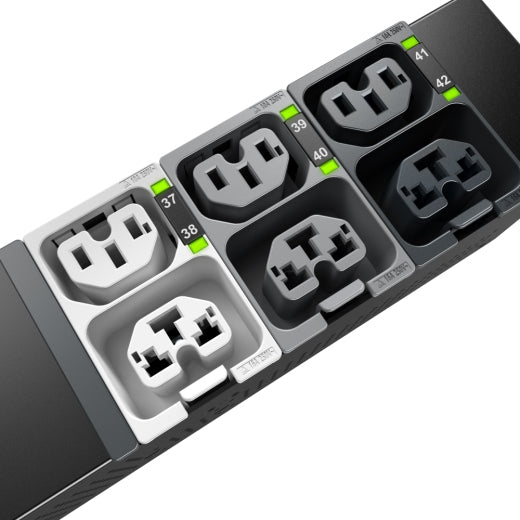 APC NetShelter Rack PDU Advanced power distribution unit (PDU) 40 AC outlet(s) 0U Black