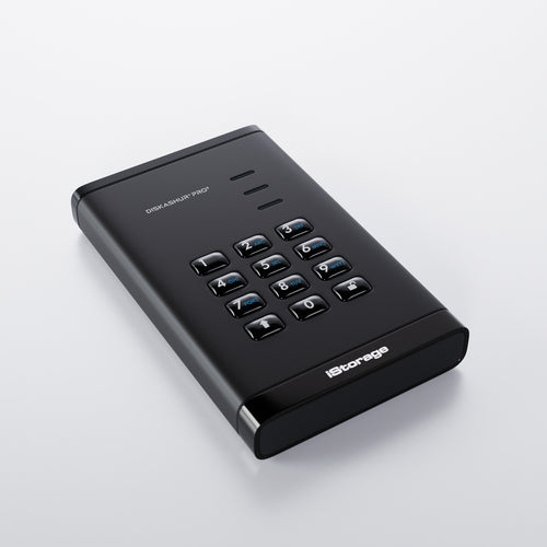 iStorage diskAshur PRO³ SSD 8TB | Secure Portable Solid State Drive |FIPS 140-3 Level 3 compliant | AES-XTS 256-bit Hardware Encryption | PIN protected | OS & Platform Independent |GDPR, TAA Compliant|Brute force hack defence | Dust/Water Resistant