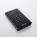 iStorage diskAshur PRO³ SSD 8TB | Secure Portable Solid State Drive |FIPS 140-3 Level 3 compliant | AES-XTS 256-bit Hardware Encryption | PIN protected | OS & Platform Independent |GDPR, TAA Compliant|Brute force hack defence | Dust/Water Resistant
