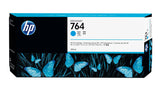 HP 764 300-ml Cyan Ink Cartridge