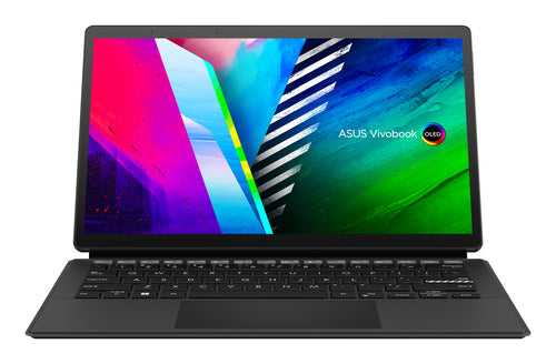 ASUS Vivobook 13 Slate OLED T3300KA-DS92T-CA laptop Intel® Pentium® Silver N6000 Hybrid (2-in-1) 33.8 cm (13.3") Touchscreen Full HD 8 GB LPDDR4x-SDRAM 128 GB SSD Wi-Fi 6 (802.11ax) Windows 11 Home in S mode Black