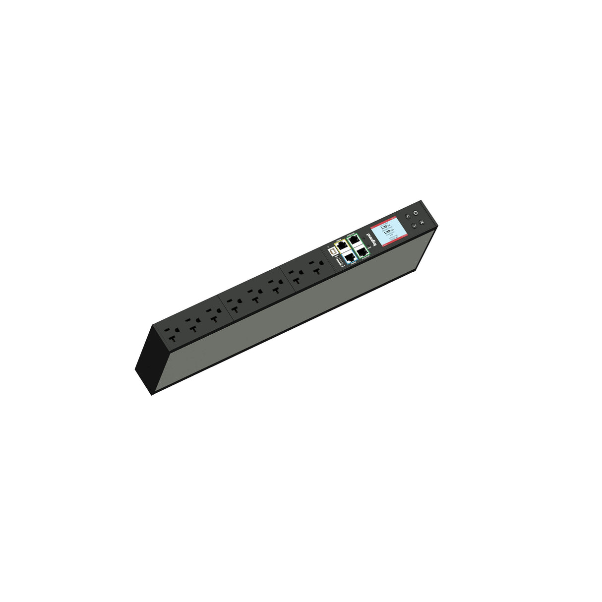 Middle Atlantic Legrand Horizontal Rackmount Network Metered PDU, 8 Outlet