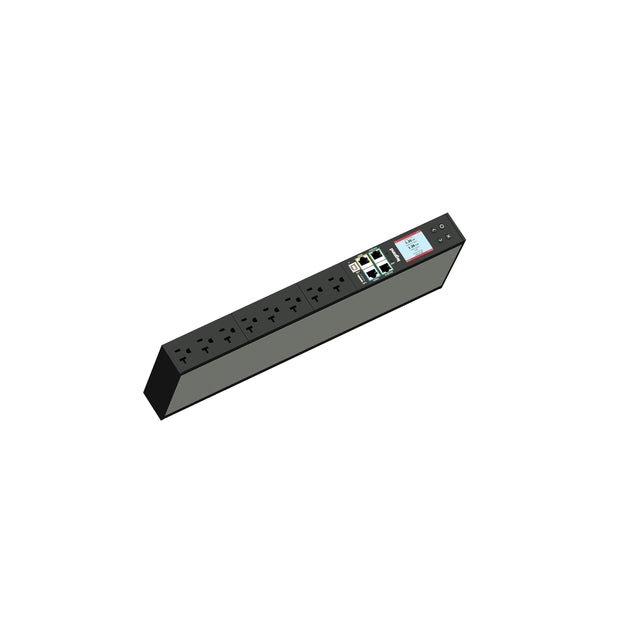Middle Atlantic Legrand Horizontal Rackmount Network Metered PDU, 8 Outlet