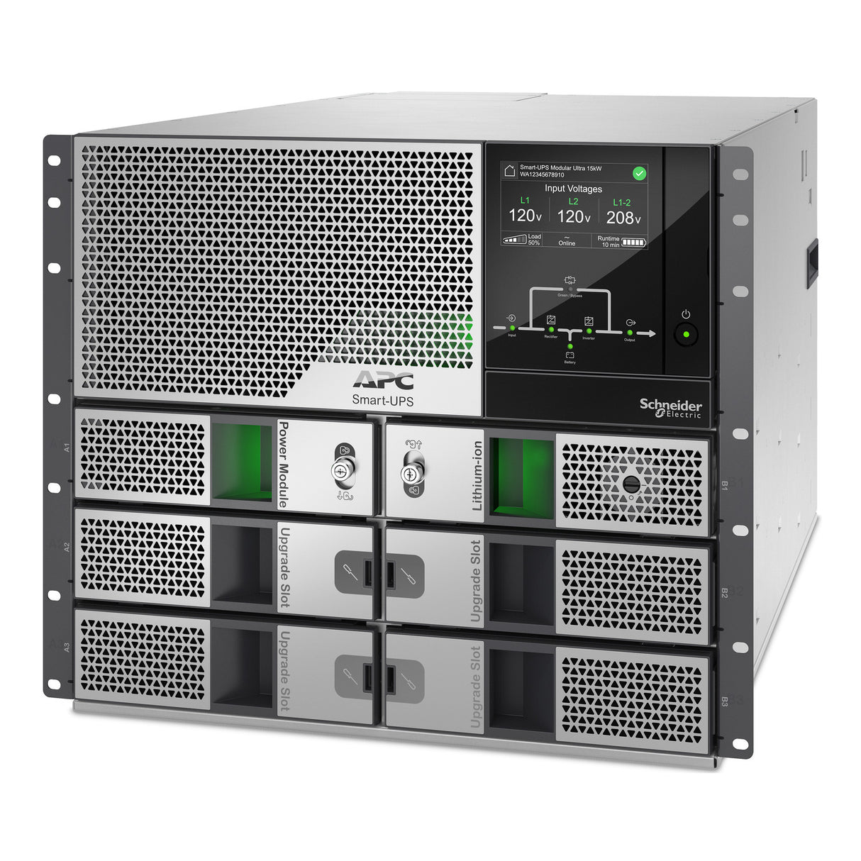 APC SRYL5K15RMXLT uninterruptible power supply (UPS) Double-conversion (Online) 5 kVA 5000 W