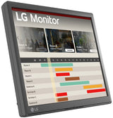 LG 17BR30T-B computer monitor 43.2 cm (17") 1280 x 1024 pixels SXGA LED Touchscreen Tabletop Black