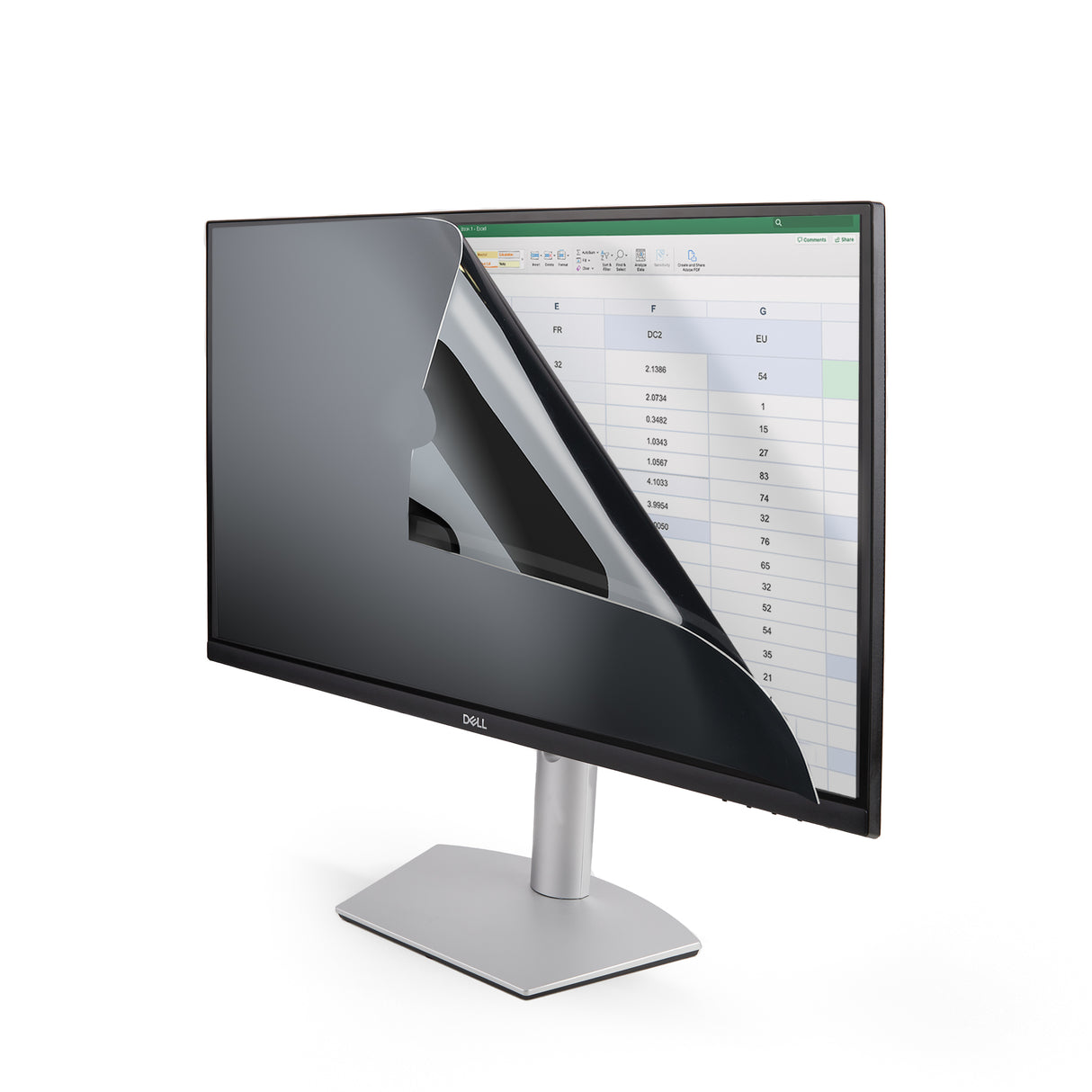 StarTech.com Monitor Privacy Screen for 23" Display - Computer Screen Security Filter - Blue Light Reducing Screen Protector Film - 16:9 Widescreen - Matte/Glossy - +/-30 Degree - TAA