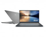 MSI Prestige 15 A11SB-469CA Intel® Core™ i7 i7-1185G7 Laptop 39.6 cm (15.6") Full HD 16 GB DDR4-SDRAM 512 GB SSD NVIDIA GeForce MX450 Wi-Fi 6 (802.11ax) Windows 10 Home Carbon, Grey