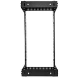 StarTech.com 2-Post 21U Heavy-Duty Wall Mount Network Rack, 19" Open Frame Server Rack with Adjustable Depth, Wall Mount Data Rack for IT / AV / Patch Panel / Computer Equipment - Cage Nuts and Screws Included