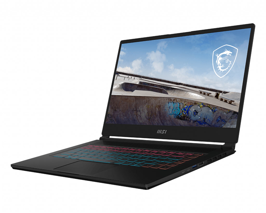 MSI Stealth 15M B12UE-040 Intel® Core™ i7 i7-1260P Laptop 39.6 cm (15.6") Full HD 16 GB DDR4-SDRAM 512 GB SSD NVIDIA GeForce RTX 3060 Wi-Fi 6 (802.11ax) Windows 11 Pro Black