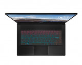 MSI Stealth 15M B12UE-027CA Intel® Core™ i7 i7-1280P Laptop 39.6 cm (15.6") Full HD 16 GB DDR4-SDRAM 1 TB SSD NVIDIA GeForce RTX 3060 Wi-Fi 6 (802.11ax) Windows 11 Home Black