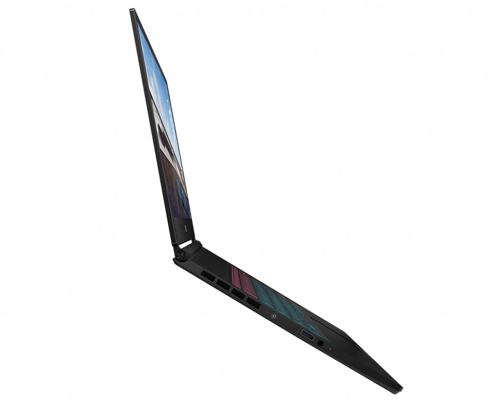 MSI Stealth 15M B12UE-040 Intel® Core™ i7 i7-1260P Laptop 39.6 cm (15.6") Full HD 16 GB DDR4-SDRAM 512 GB SSD NVIDIA GeForce RTX 3060 Wi-Fi 6 (802.11ax) Windows 11 Pro Black