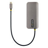 StarTech.com USB C Multiport Adapter 4K 60Hz HDMI Video, 3 Port 5Gbps USB-A Hub, 100W USB Power Delivery Pass-Through/GbE/SD/MicroSD, 12"/30cm Cable, Travel Laptop Docking Station