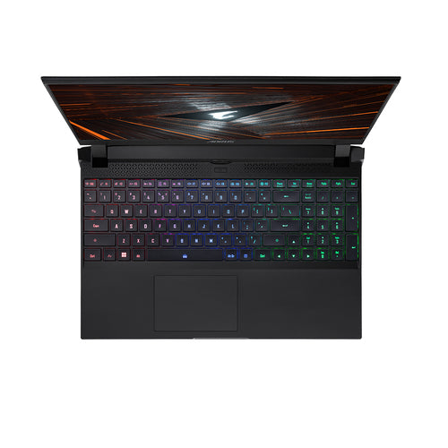 GIGABYTE 5 SE4-73US213SH laptop Intel® Core™ i7 i7-12700H 39.6 cm (15.6") Full HD 16 GB DDR4-SDRAM 512 GB SSD NVIDIA GeForce RTX 3070 Wi-Fi 6E (802.11ax) Windows 11 Home Black
