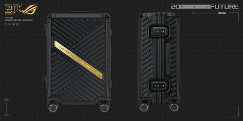 ASUS ROG SLASH Hard-Case Luggage Edition 20 Trolley Hard shell Black Polycarbonate (PC)