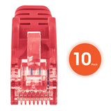 Intellinet 744867 networking cable Red 5 m Cat6 U/UTP (UTP)