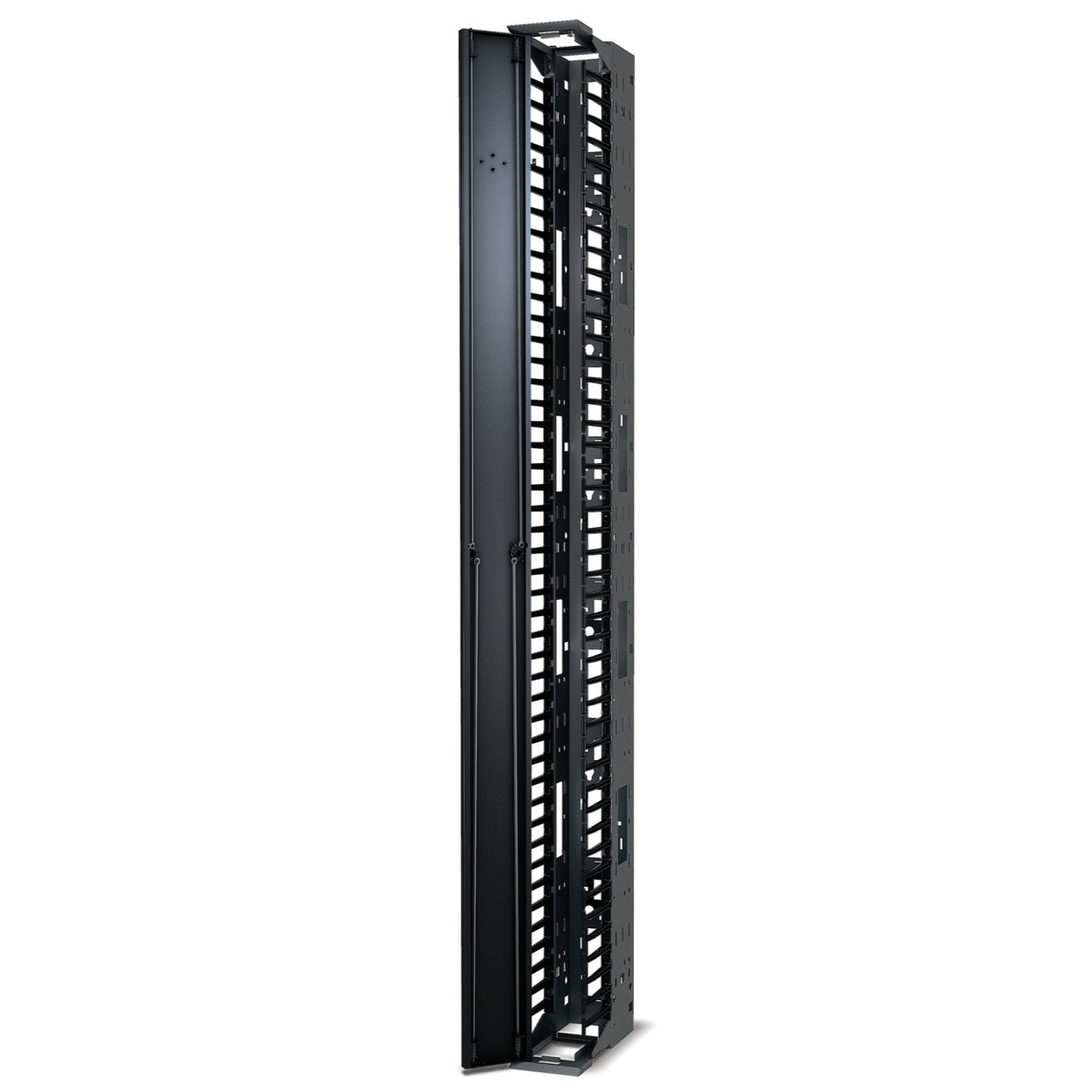 APC Performance,Vertical Cable Manager for 2 & 4 Post Racks, 84"H x 6"W, Single-Sided with Door