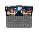 Logitech 920-011368 mobile device keyboard QWERTY Bluetooth Grey