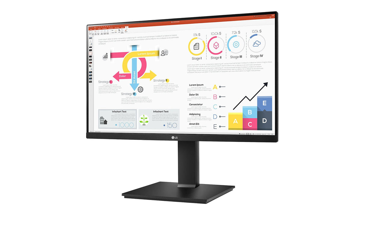 LG 24BP75Q-B computer monitor 60.5 cm (23.8") 2560 x 1440 pixels 2K LCD Black