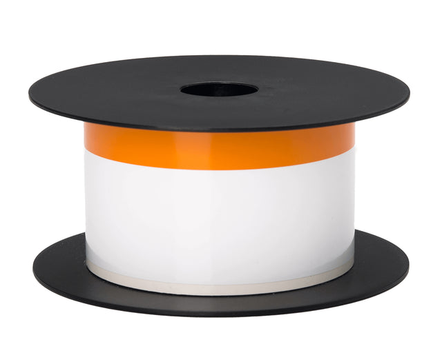 Brother BMSLT206CNT printer label Orange, White Self-adhesive printer label
