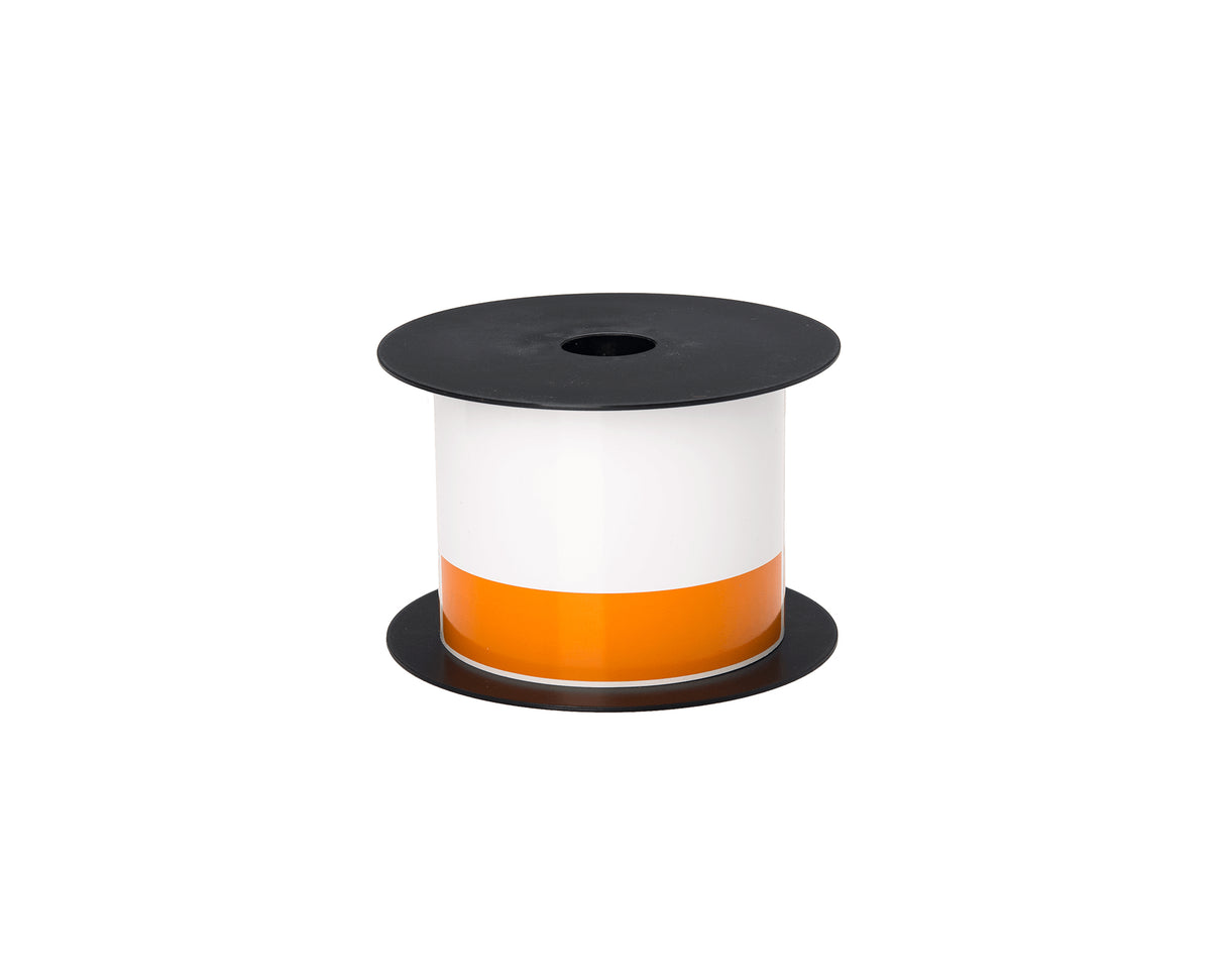 Brother BMSLT306CNT printer label Orange, White Self-adhesive printer label