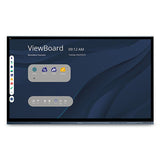 Viewsonic IFP6562 Signage Display Interactive flat panel 165.1 cm (65") LED Wi-Fi 350 cd/m² 4K Ultra HD Black Touchscreen Built-in processor Android 8.0