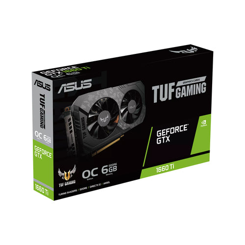 ASUS TUF GTX1660TI O6G EVO GAMING NVIDIA GeForce GTX 1660 Ti 6 GB GDDR6