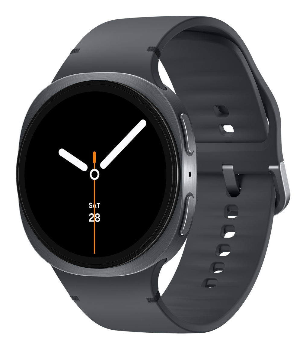 Samsung Galaxy Watch8 3.81 cm (1.5") AMOLED 44 mm Digital 480 x 480 pixels Touchscreen Graphite Wi-Fi GPS (satellite)