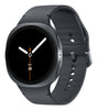 Samsung Galaxy Watch8 3.81 cm (1.5") AMOLED 44 mm Digital 480 x 480 pixels Touchscreen Graphite Wi-Fi GPS (satellite)