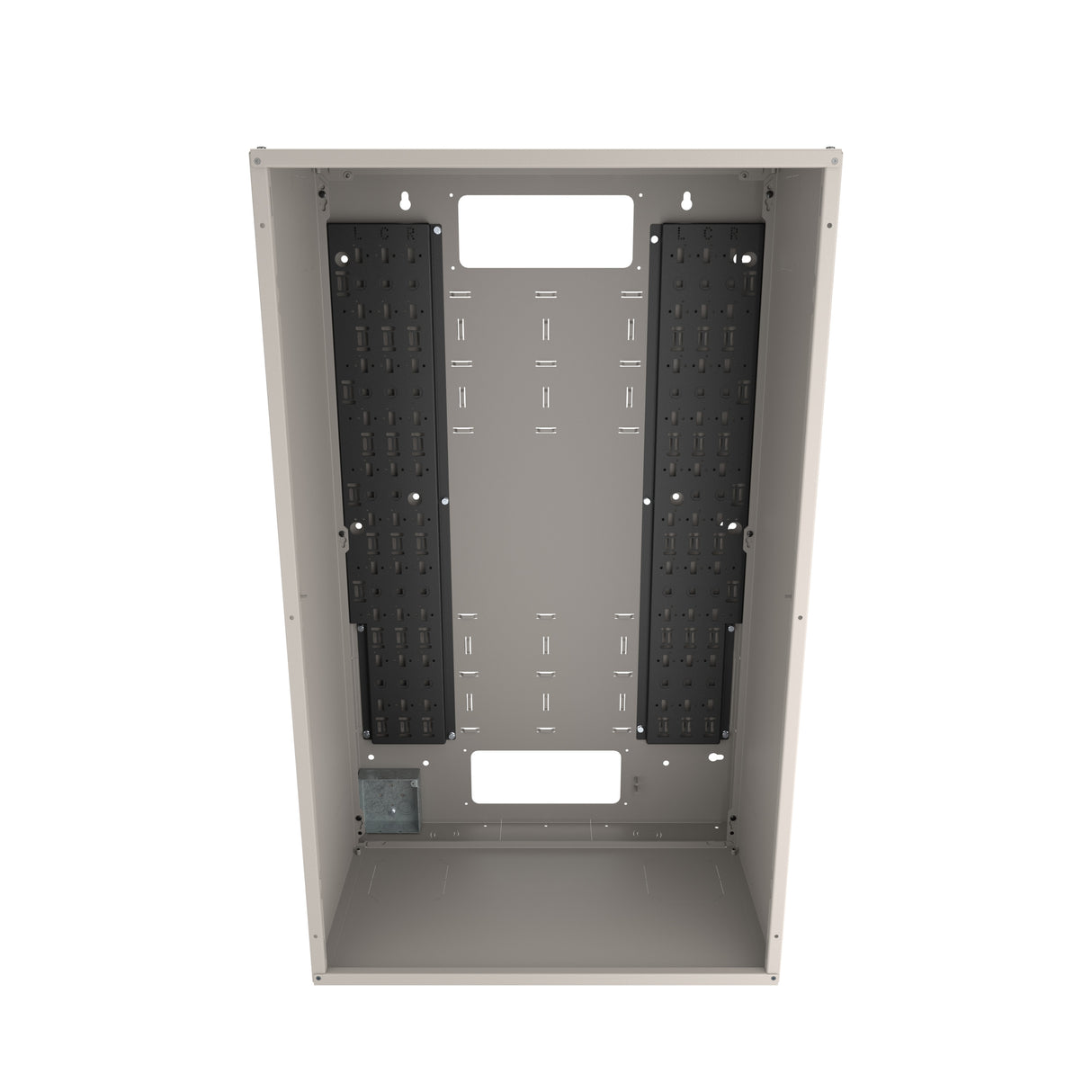Middle Atlantic VWM Series Back Pan for Solid Door, 42" High x 10" Deep - Putty