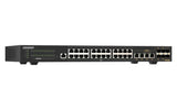QNAP QSW-M2130-4C2S24T network switch Managed L2 2.5G Ethernet (100/1000/2500) 1U Black