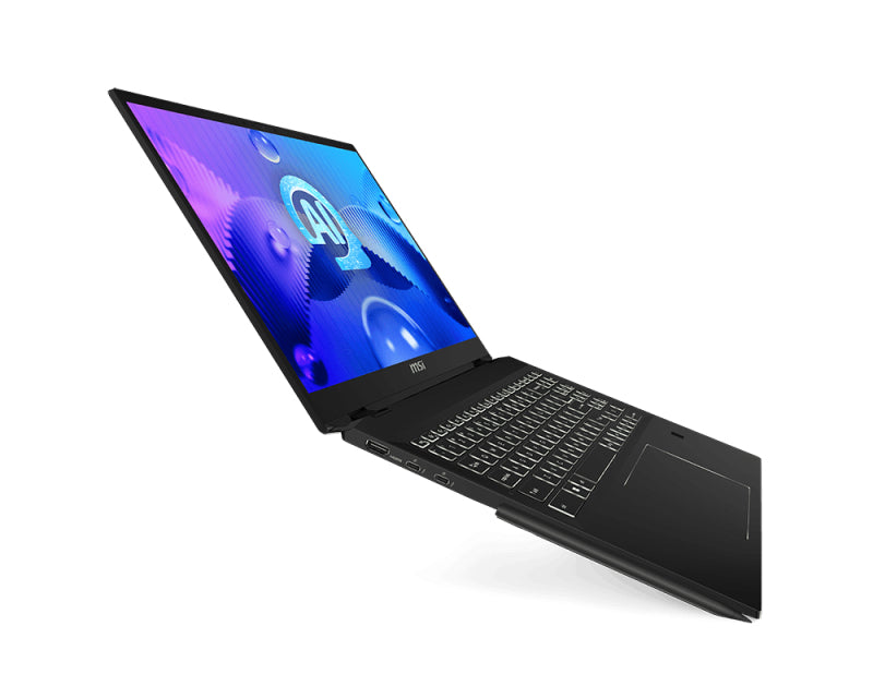 MSI Summit E16 Flip Evo A1VETG-032US Intel Core Ultra 7 155H Hybrid (2-in-1) 40.6 cm (16") Touchscreen Quad HD+ 32 GB LPDDR5-SDRAM 1 TB SSD NVIDIA GeForce RTX 4050 Wi-Fi 7 (802.11be) Windows 11 Pro Black