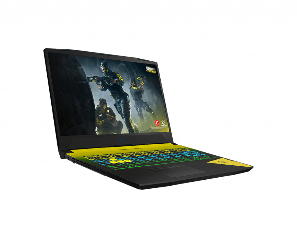 MSI Crosshair 15 B12UGZ-626CA Intel® Core™ i9 i9-12900H Laptop 39.6 cm (15.6") Quad HD 32 GB DDR4-SDRAM 1 TB SSD NVIDIA GeForce RTX 3070 Wi-Fi 6 (802.11ax) Windows 11 Home Black, Yellow