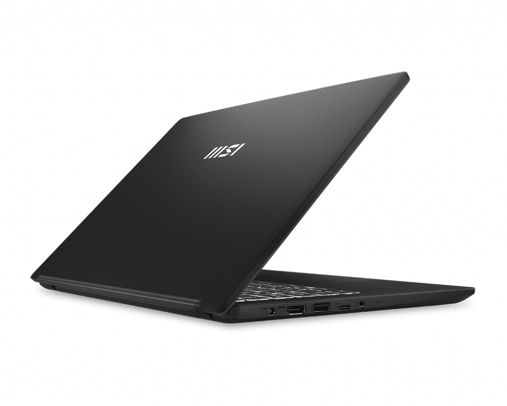 MSI Modern C12M-032 Intel® Core™ i5 i5-1235U Laptop 35.6 cm (14") Full HD 8 GB DDR4-SDRAM 512 GB SSD Wi-Fi 6 (802.11ax) Windows 11 Home Black