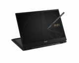 MSI Summit A12UCT-008 Intel® Core™ i7 i7-1260P Hybrid (2-in-1) 40.6 cm (16") Touchscreen Quad HD+ 16 GB LPDDR5-SDRAM 512 GB SSD NVIDIA GeForce RTX 3050 Wi-Fi 6E (802.11ax) Windows 11 Pro Black