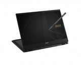 MSI Summit E16FLIP A12UCT-055CA Intel® Core™ i7 i7-1280P Hybrid (2-in-1) 40.6 cm (16") Touchscreen Quad HD+ 32 GB LPDDR5-SDRAM 1 TB SSD NVIDIA GeForce RTX 3050 Wi-Fi 6E (802.11ax) Windows 11 Pro Black