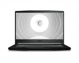 MSI CreatorPro M15 A11UIS-683CA Intel® Core™ i7 i7-11800H Mobile workstation 39.6 cm (15.6") Full HD 16 GB DDR4-SDRAM 512 GB SSD NVIDIA RTX A1000 Wi-Fi 6 (802.11ax) Windows 11 Pro Black