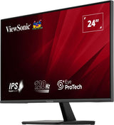Viewsonic VA2456A-MHD computer monitor 61 cm (24") 1920 x 1080 pixels Full HD LED Black