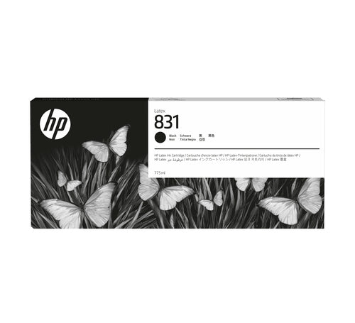 HP 831A 775-ml Black Latex Ink Cartridge