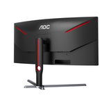 AOC G3 CU34G3S computer monitor 86.4 cm (34") 3440 x 1440 pixels Wide Quad HD LED Black, Red