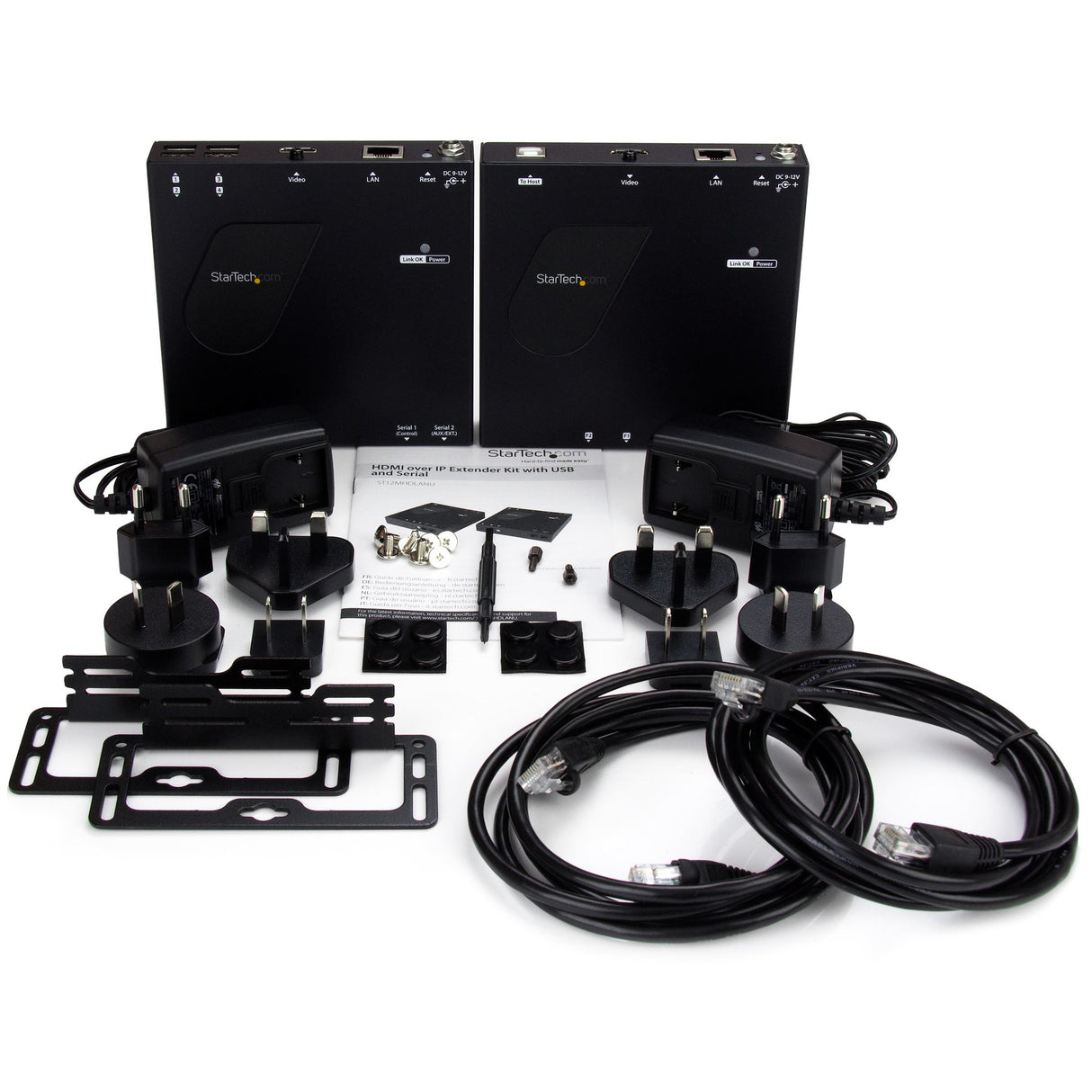 StarTech.com HDMI and USB over IP Distribution Kit - 1080p