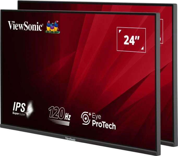 Viewsonic VA VA2456A-MHD_H2 computer monitor 61 cm (24") 1920 x 1080 pixels Full HD LED Black