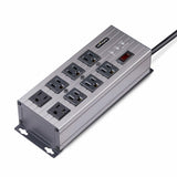 StarTech.com 8-Outlet Industrial Power Strip 125V/15A, EMI/RFI Isolation, Surge Protection, Mountable PDU, 12ft/3.6m Power Cord, NEMA 5-15P/R, UL Listed, TAA