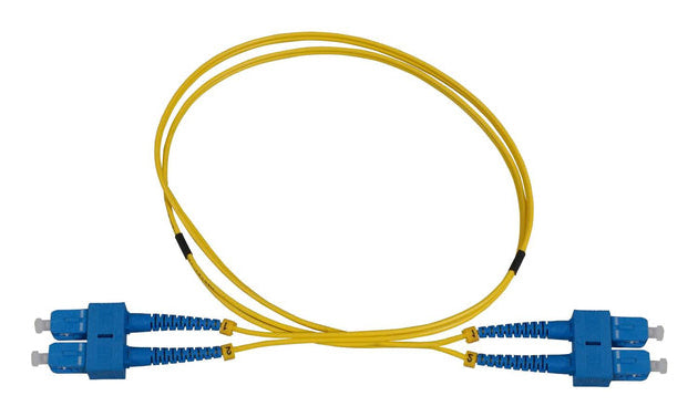 Intellinet 760874 InfiniBand/fibre optic cable 10 m SC SMF Yellow