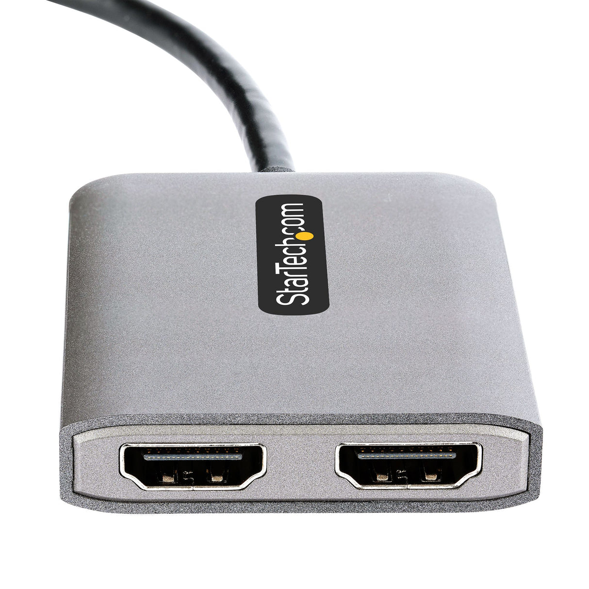 StarTech.com USB-C to Dual HDMI Adapter, USB Type-C Multi-Monitor MST Hub, Dual 4K 60Hz HDMI Laptop Display Extender / Splitter, HDR, Extra-Long Built-In Cable - Windows Only
