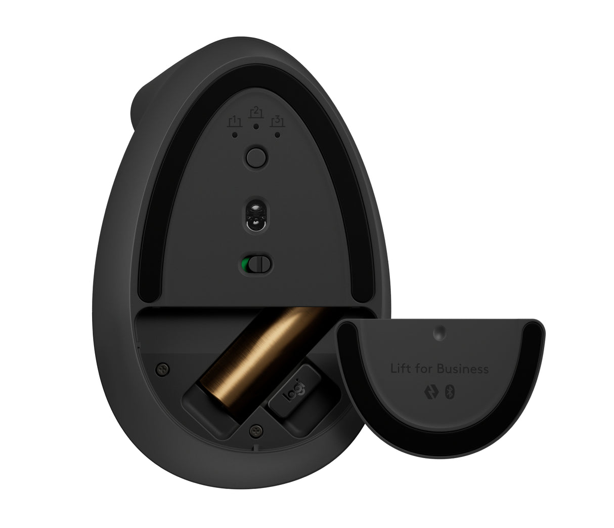 Logitech Lift Vertical Ergonomic Mouse for Business, Left