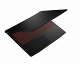MSI Katana 11UC-1091 Intel® Core™ i5 i5-11400H Laptop 39.6 cm (15.6") Full HD 8 GB DDR4-SDRAM 512 GB SSD NVIDIA GeForce RTX 3050 Wi-Fi 6 (802.11ax) Windows 11 Home Black