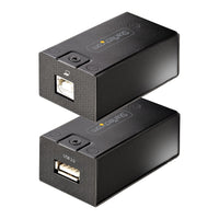 StarTech.com 150m (492ft) USB 2.0 Extender over Cat5e/Cat6 Ethernet Cable, Externally Powered USB Extender via RJ45/Network Cable, USB Over Ethernet Cable Extender/Adapter - TAA