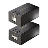 StarTech.com 150m (492ft) USB 2.0 Extender over Cat5e/Cat6 Ethernet Cable, Externally Powered USB Extender via RJ45/Network Cable, USB Over Ethernet Cable Extender/Adapter - TAA