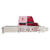 StarTech.com Dual M.2 PCIe SSD Adapter Card, PCIe x8 / x16 to Dual NVMe or AHCI M.2 SSDs, PCI Express 4.0, 7.8GBps/Drive, Bifurcation Required - Windows/Linux Compatible - TAA