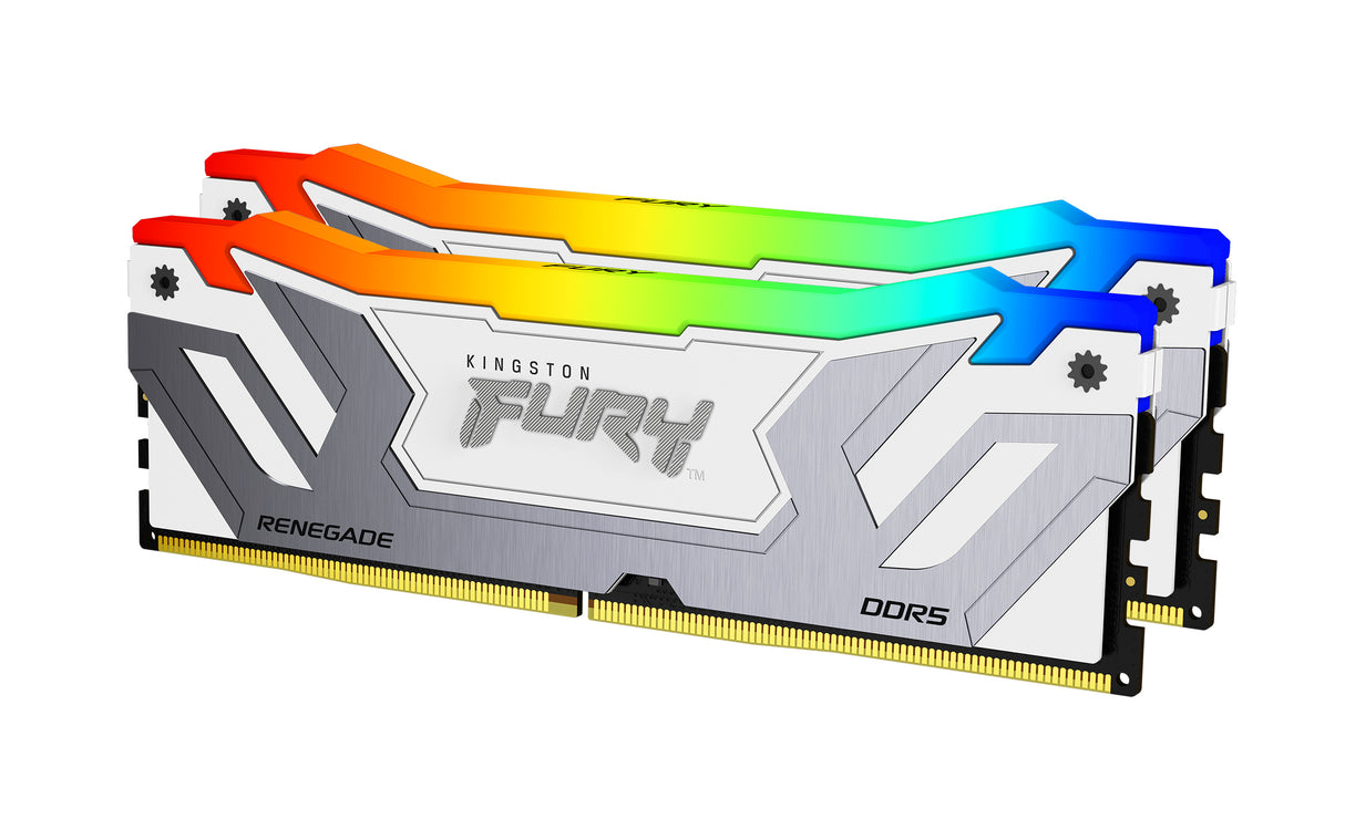 Kingston Technology FURY 48GB 8800MT/s DDR5 CL42 CUDIMM (Kit of 2) Renegade RGB White